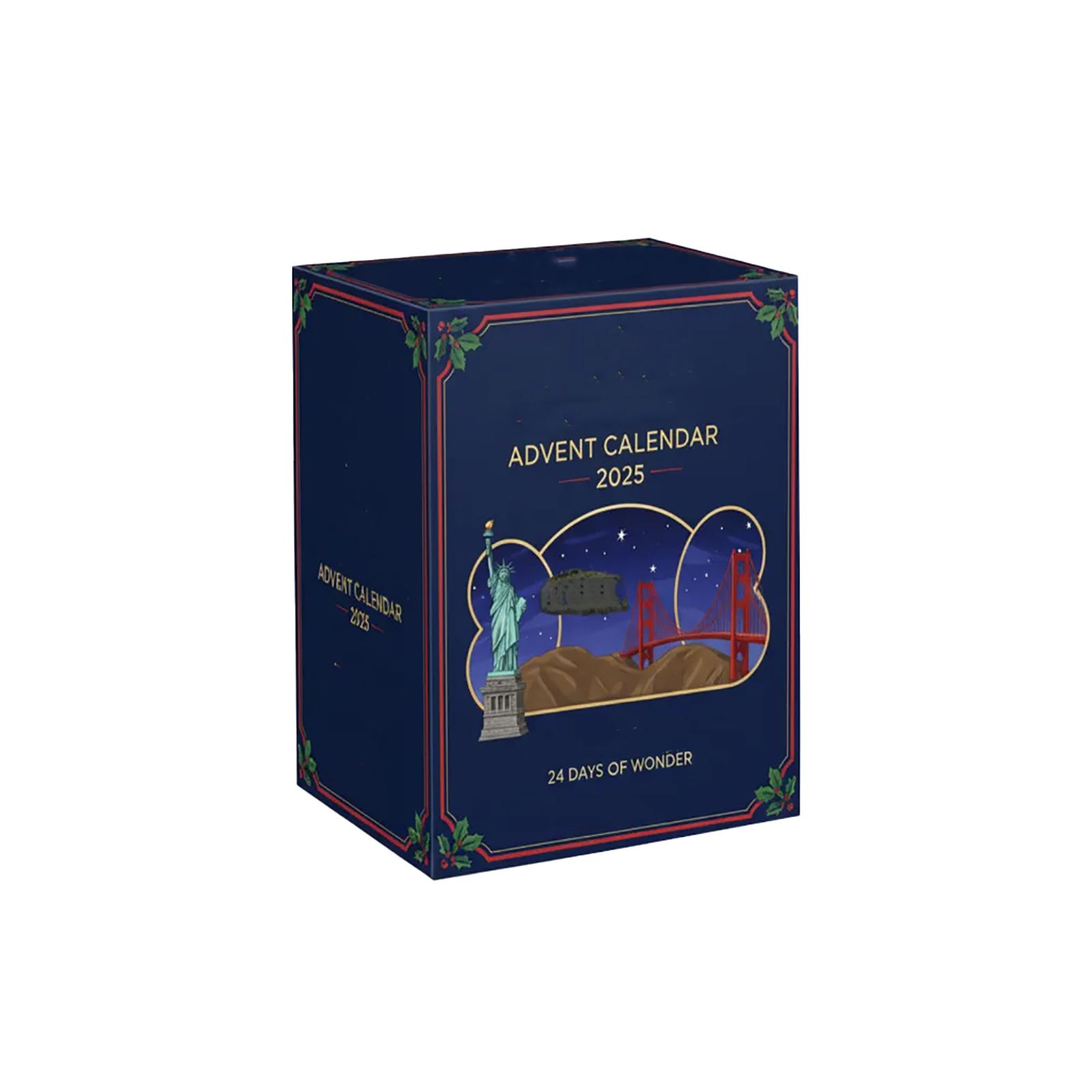 

2D Plane+Airplane Box +24PC+ Box For Building Countdown Christmas Advent Calendar One Size