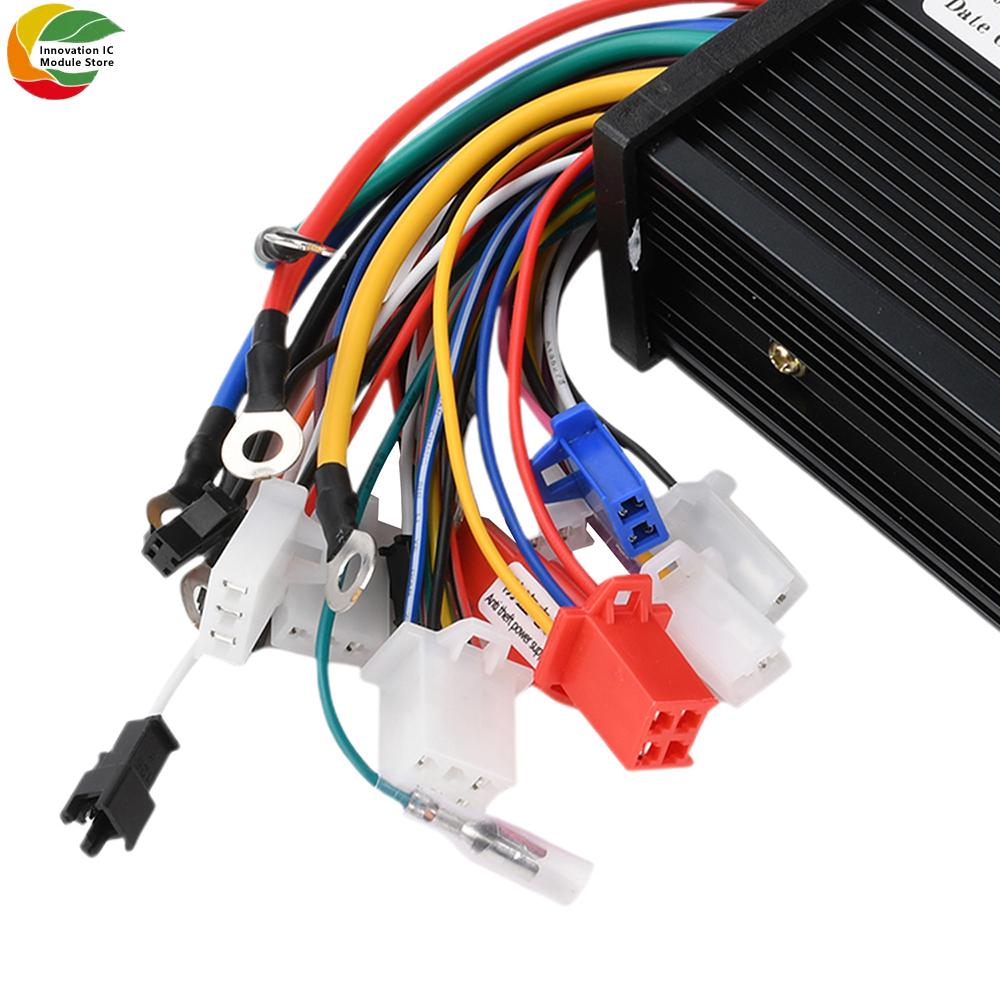 Black Gold Sine Wave 500W 36V/48V/60V/72V 30A Three-Mode Silent Brushless Motor Controller for E-Bikes