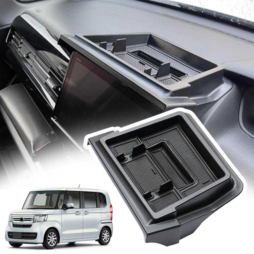Temiry Dashboard Tray for Models Smartphone Storage JF4 3D Console Phone Drop Interior Parts for N-BOX JF3/JF4 - Holder, Anti-Slip, Accessory, Box,