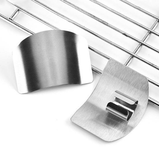 Nerezový chránič prstů Nastavitelný chránič prstů proti pořezání Bezpečnostní chránič Opakovaně použitelný štít na ruku pro krájení zeleniny