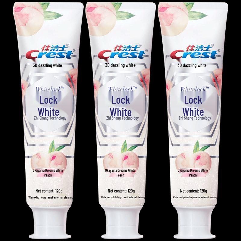 Crest Okayama Dream White Peach Whitening Toothpaste