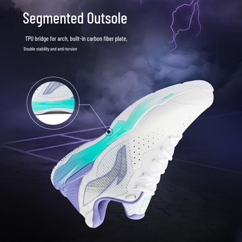 

Li-Ning Thunder New Unisex Professional Badminton Shoes AYZU015 37.5