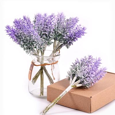 1 Bouquet Artificial Flower Lavender DIY Garden Party Home Holiday Craft Decor
