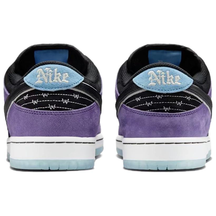 Nike Hayley Wilson X Dunk Low SB Court Purple Unisex Sneakers White Black Lagoon-Pulse HJ0513-500