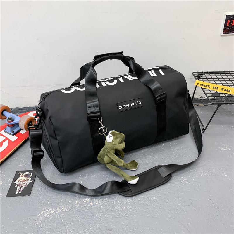 Waterproof Oxford Short Trip Travel Bag Independent Shoe Storage Luggage Bags Unisex Outdoor Leisure Sports Yoga Fitness Bag