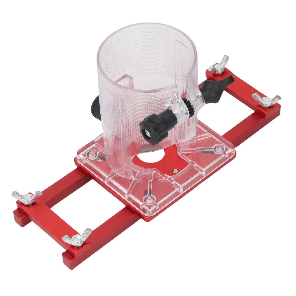 Wood Trimmer Router Base 2 In 1 Compact Palm Cabinet Closet Furniture Slotting Bracket for ID 65mm