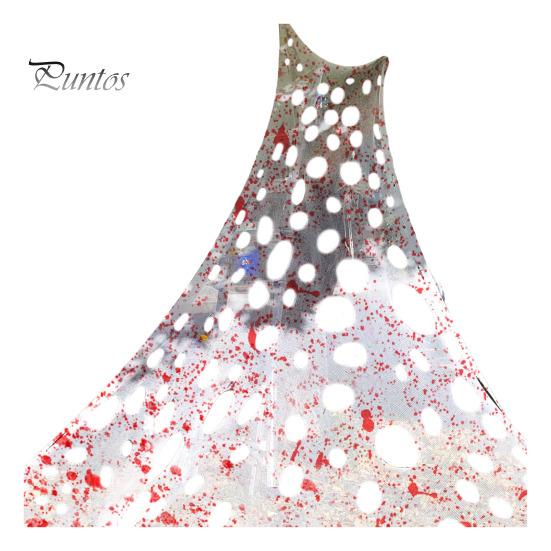 

Украшение в виде паутины на Хэллоуин Гигантская эластичная паутина Декор из кровавой марли Имитация паутины Украшение дома с привидениями 100x200cm