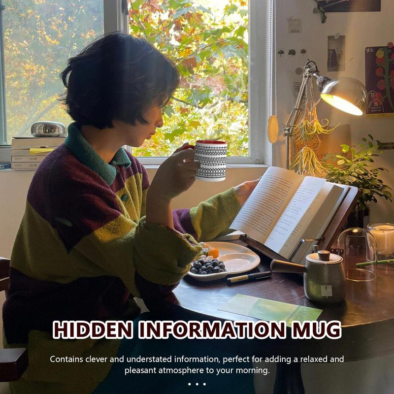 Ceramic Coffee Mug Microwave-Safe Drinking Cup milk cup Desktop Ornament for School Study Living Room Birthday Kitchen Home