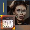 Waterproof Face Decorations Sticker DIY Temporary Scar Stickers Body Art Decals  Halloween Party