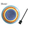 Gadget da Cucina in Ceramica Resistente Grattugia Aglio Zenzero, Piatto Trituratore Manuale 2-in-1 per Cucinare, Base Grattugia Verdure Piatta Portatile Facile da Pulire