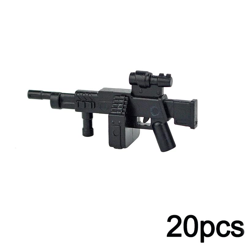 

Army Guns Block Bricks Pieces Pack Blocks Soldiers Figure Accessories Parts Sandbag Cannon Rubber Boat Block Bricks WW2 Military Toys Playsets