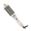 Perie termică de styling 2.0 - STYLUX 1,7" Volumizator pentru uscare cu foehn cu potrivire flexibilă pentru îndreptarea părului, Instrument rotund încălzit, Îndreptător de păr și