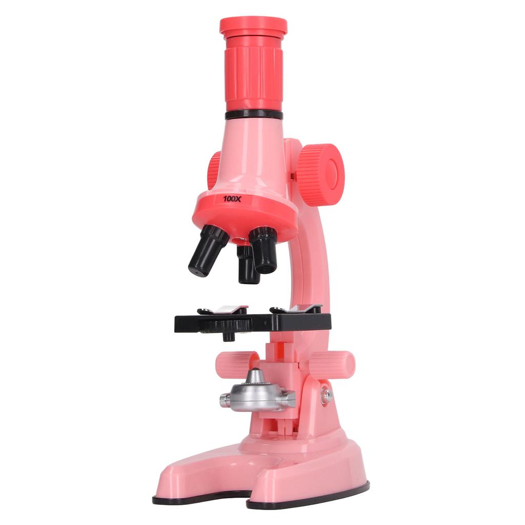Kids Microscope Set Clr Image Source Science Educational Magnifier Toy with LED Light