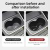 LEG1 2pcs Car Suede Coaster Water Cup Holder Drink Pad Auto Interior Accessories For Volkswagen VW Golf Jetta Passat mk4 mk5 mk6 CC