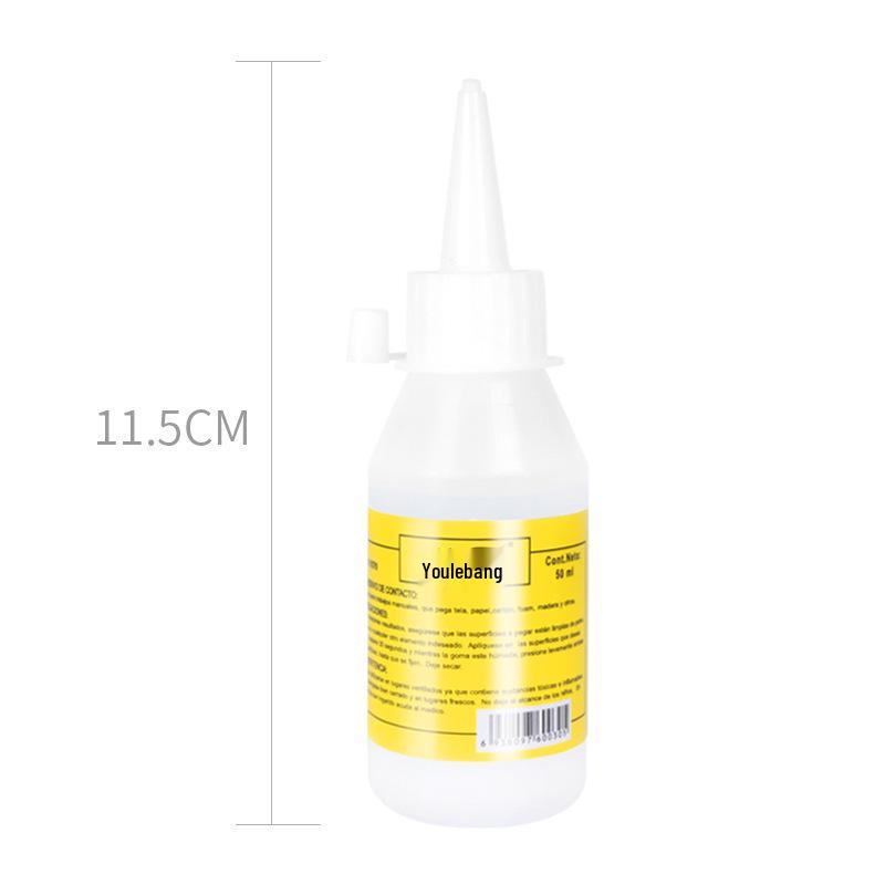 Children's Handmade Transparent Alcohol Glue for Crafts, 50ml - Ideal for Non-woven Fabrics, Hemp Rope, Buttons, and Painting Materials