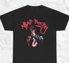 ASAP A $AP ROCKY High Street Hip Hop Rap T-Shirt Herren Atmungsaktiv Schwer Gewicht Locker Kleiner Halsausschnitt Bequem Kurze Ärmel