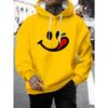 Cross-border Oversized Fall/winter Fashionable Casual 3D Printed Hoodie with Hood