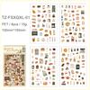 A Fleeting Pleasure Series Cute Life Landscape PET Sticker Creative DIY Journal Material Collage Scrapbooking Stationery