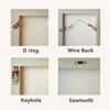 A25F-Picture Hangers Removable Adhesive Strips Damage-Free Wall Mount For Keyhole And Other Frames
