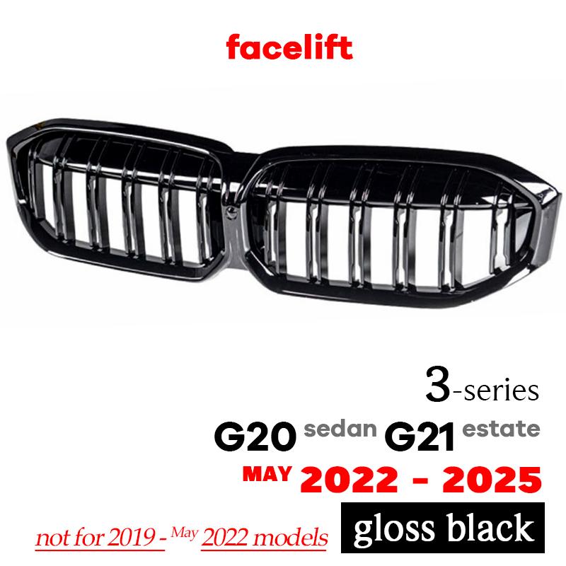 

Решетка радиатора G20 для BMW 3 серии до рестайлинга и LCI G20 седан G21 универсал 318i 320i 320e 330e 330i M340i 318d 320d 330d M340d