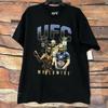 UFC Worldwide Graphic T-Shirt Mens XL Extra Large Black NWT McGregor Adesanya