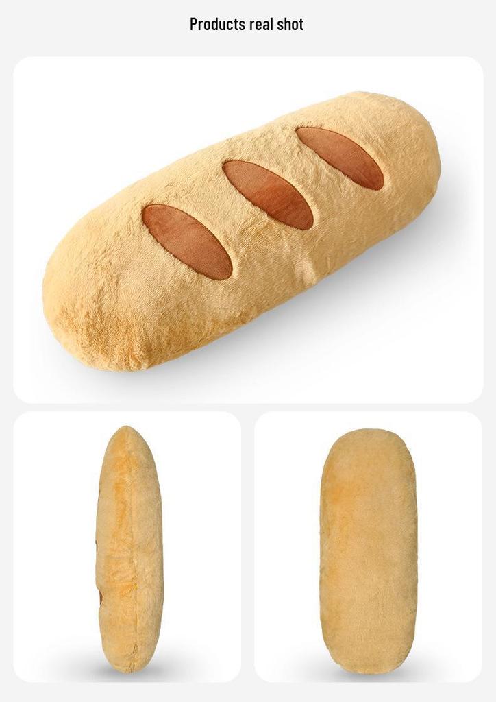 Chef Baguette Dog Plush Toy - Small Hugging Pillow
