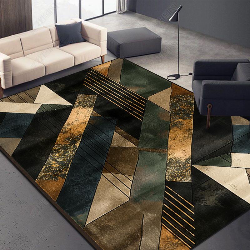 Nordic Abstract Living Room Carpet Rug for Bedroom Home Decor Geometric Rugs 200x300cm Washable Lounge Coffee Tables Floor Mats