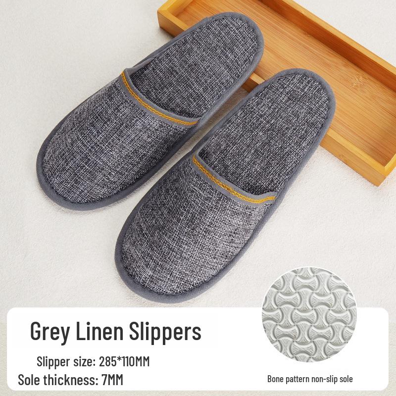 Plush Winter Non-Slip Disposable Slippers for Hotels & Homestays
