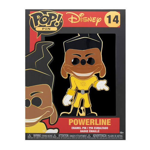 Praštěný film Powerline 4" Pop! Smaltovaný špendlík