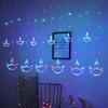 Solar LED Star Curtain Lights for Windows and Courtyard Decor