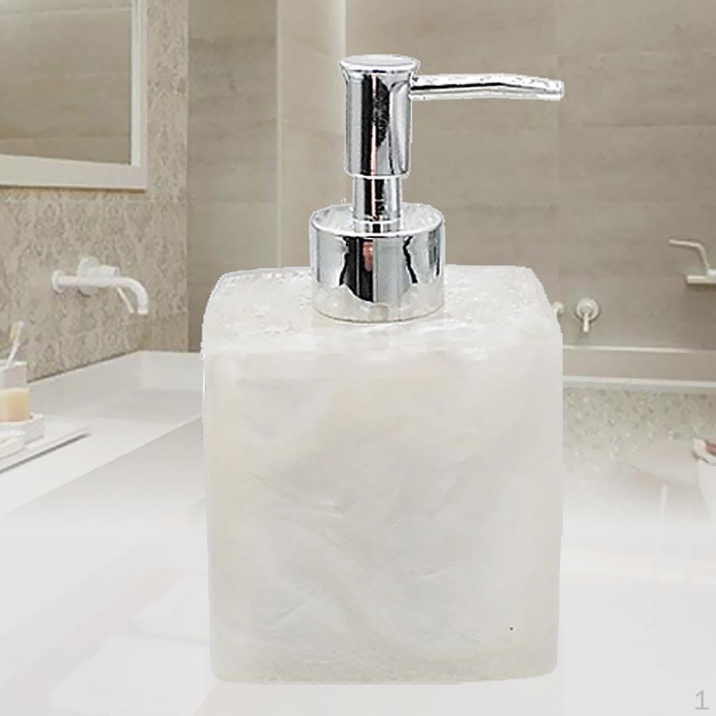

head Bottle Storage Soap Dispenser Holder Jar White