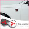 Metall-Emblem Auto-Dekor Aufkleber Reflektierende Auto-Scheibenwischer-Aufkleber Für ASX Lancer Outlander Pajero EVO EX Lancer