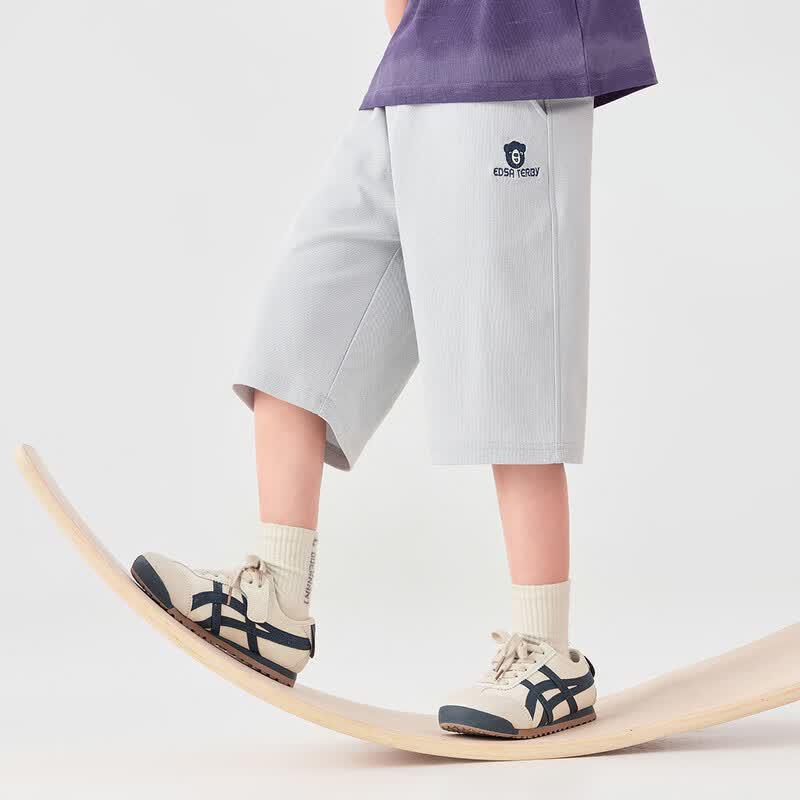 Boy's Cool-Touch Straight-Leg Sport Shorts