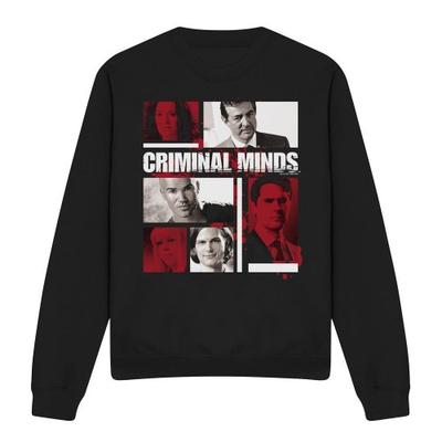 Criminal Minds Unisex Adult Character Boxes Sweatshirt