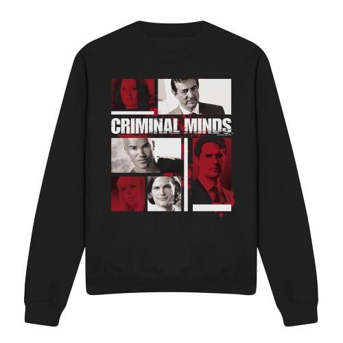 Criminal Minds Unisex Adult Character Boxes Sweatshirt
