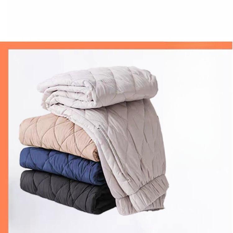 Light Thin Warm Casual Versatile Cotton Pants Women Winter Outside Wear 2026 High Waisted Bunched Feet Big Yards Down Cotton Pants