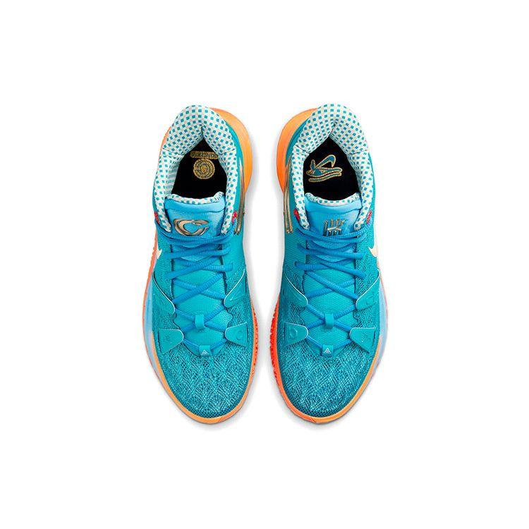 Concepts X Asia Irving X Nike Kyrie 7 Horus Unisex Sneakers Blue Multi-Color CT1135-900