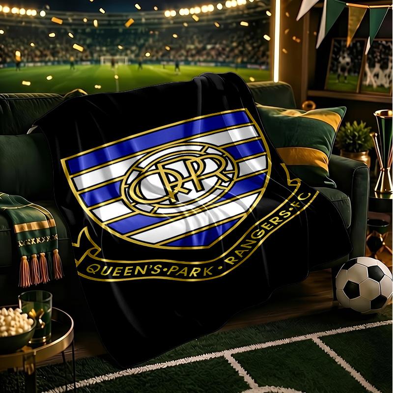 Queen's Rangers Crest Blanket Lightweight Ideal Bedding Blanket Perfect for Travel, Camping, Living Rooms, Offices, Sofas, Fan Christmas gift