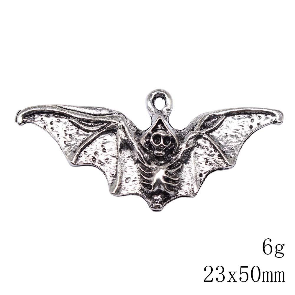 Valentýnský náramek s přívěsky Italský přívěsek s přívěsky pavouka a netopýra Publikum Mužský přívěsek