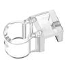 Supporto per Tubo di Ingresso Uscita Acquario Materiale PC Supporto per Filtrazione Morsetto per Tubo Acquario Divisore Acquario Sede di Fissaggio per Alimentatore