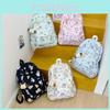 Cartoon Maltese Pattern Anime School Backpack For Middle School Girls With Lightweight Nylon Material And Breathable Cushion Straps