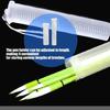 Shatterproof Plastic Writing Brush Storage With Customizable Sections For Different Sized Writing Brushes