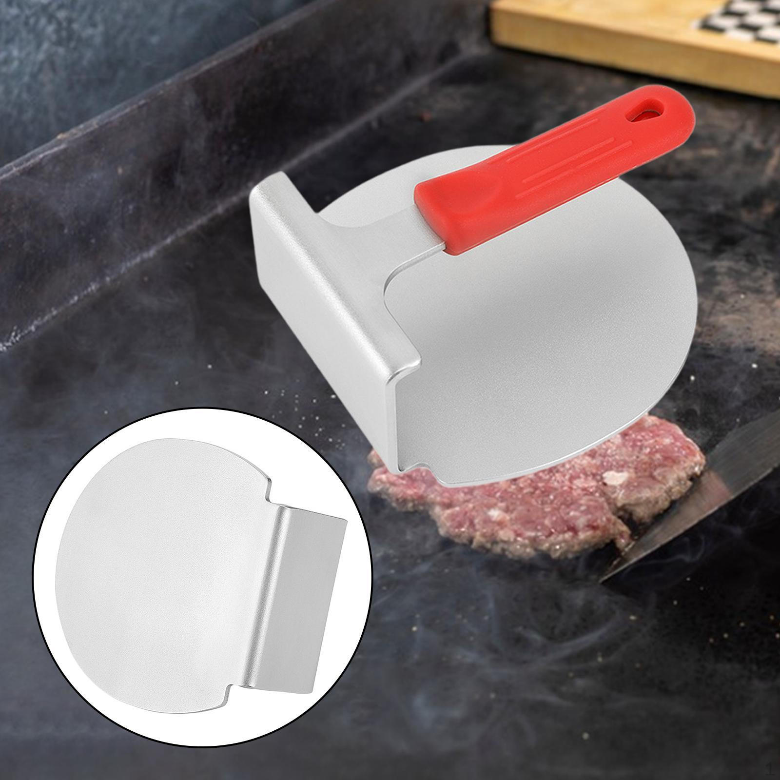 

Burger Press Steak Press, Kitchen Meat Presser Smasher, Round Meats Plate Barbecue Hamburger