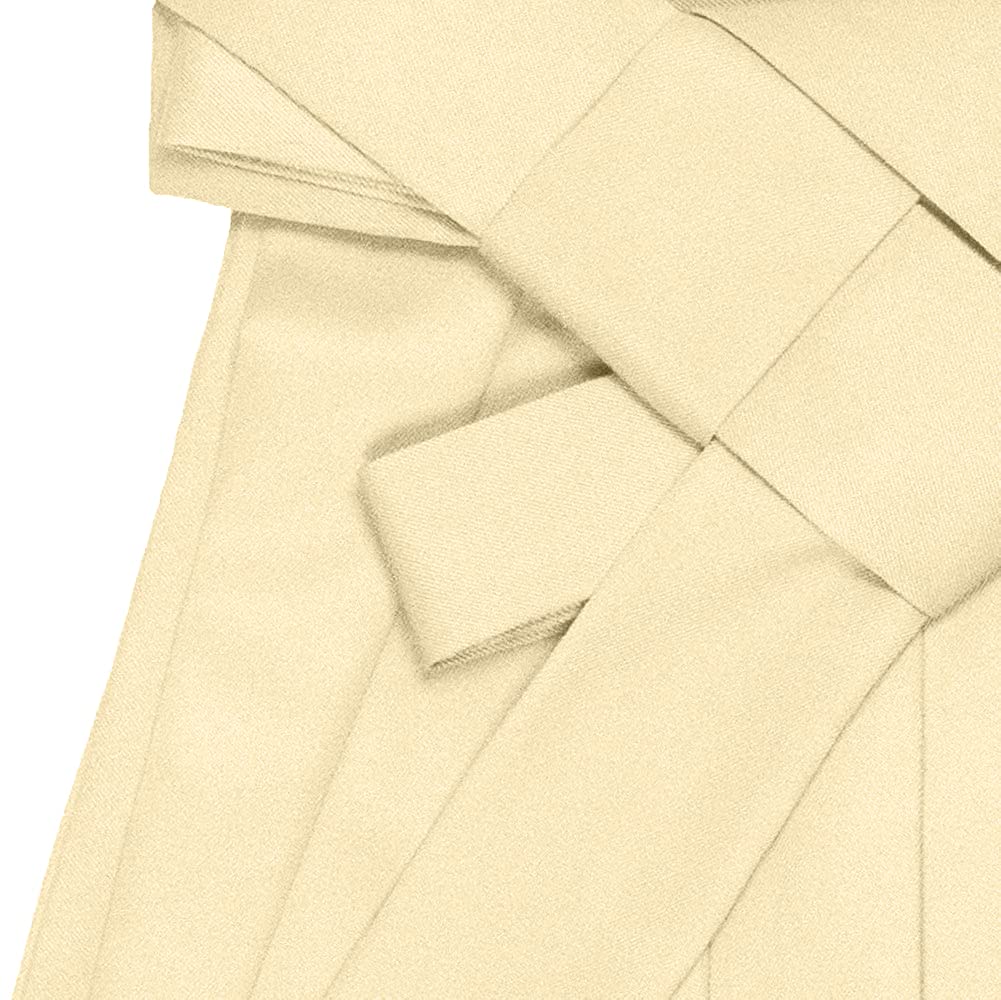 Hakama Embroidered Cherry Blossom Crown Rose Bouquet Cherry Blossom Snowstorm Ivory [KYOETSU] Women's (S, A)