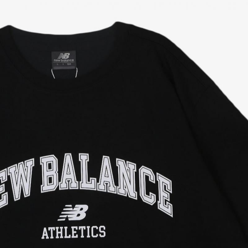 New Balance Tee Rqk Nbnefco213 19 Uni Essential Arch Logo Short Sleeve Tee  Sem