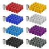 20PCS Aluminum Racing Lug Nuts - M12x1.5/M12x1.25 (35mm) Anti-Theft Wheel Nuts for Nissan/Toyota/Honda/Ford