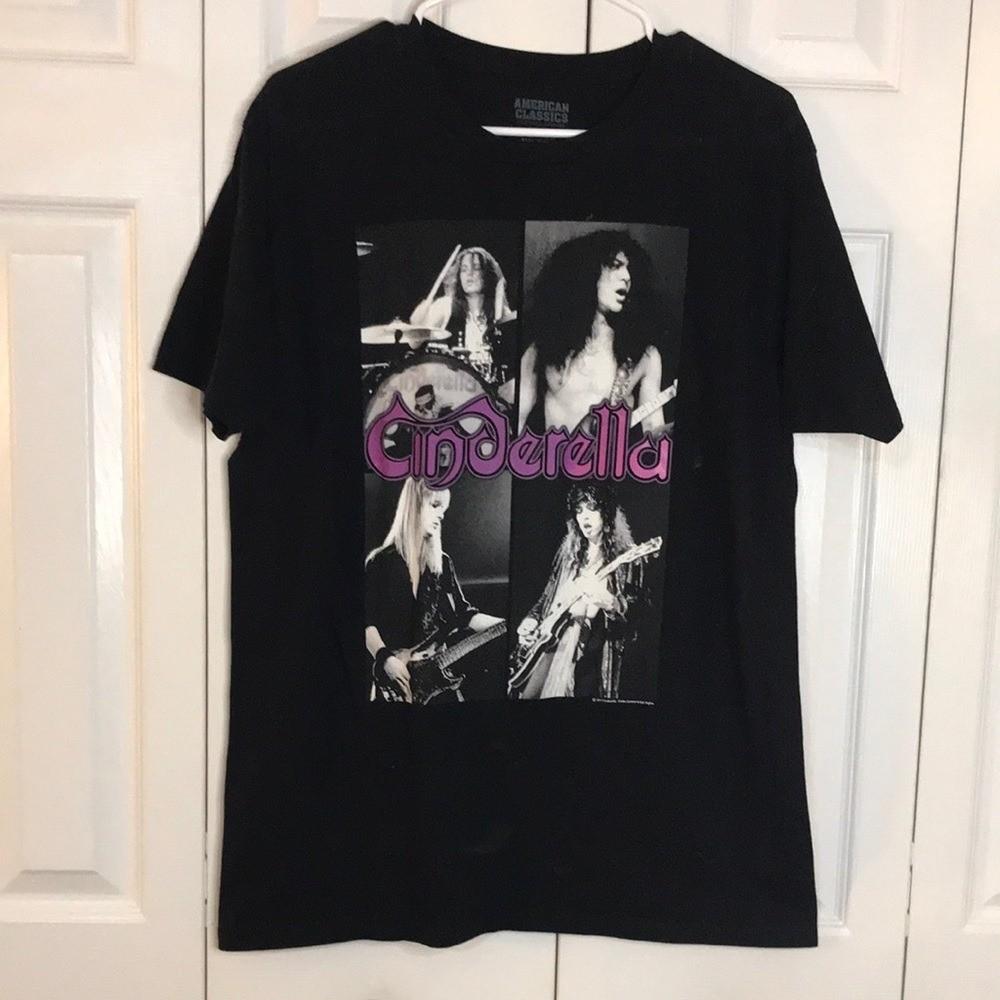 Cinderella Graphic Band TShirt Unisex T-Shirt XL