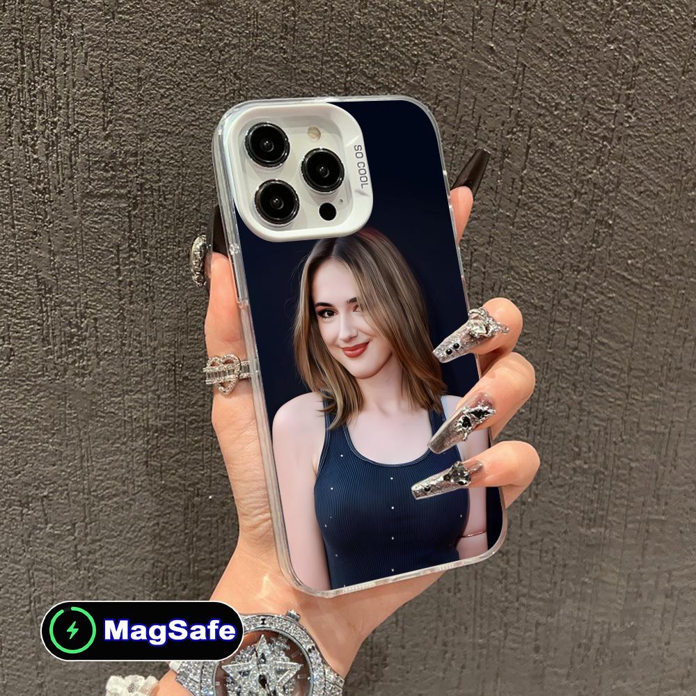 Julia Butters Mobile Cell Phone Case for iPhone 17 16 15 14 13 12 11 X XR XS 8 7 Air Pro Max Plus White Translucent Cover