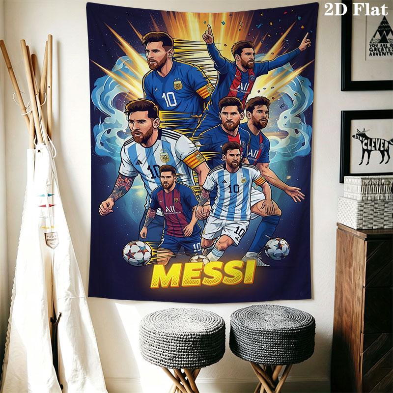 La Pulga Wall Hanging Printed Fabric Blanket Decorative Tapestries for Bedroom Living Room Home Decor