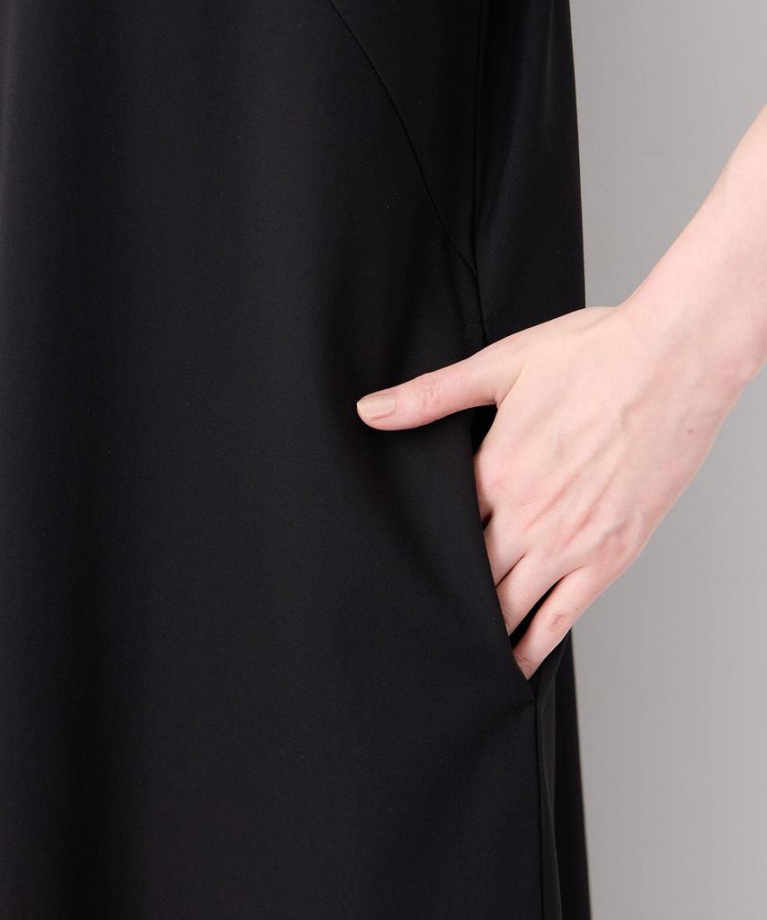 Petit Honfleur Twisted Sleeve Kanoko Dress Black Women's 525217,